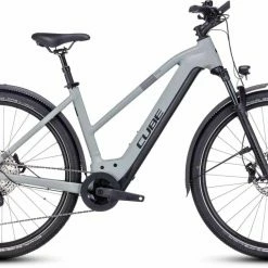 Cube Nuride Hybrid SLX 750 Allroad Grey N Black E-Bike Trekkingrad Damen