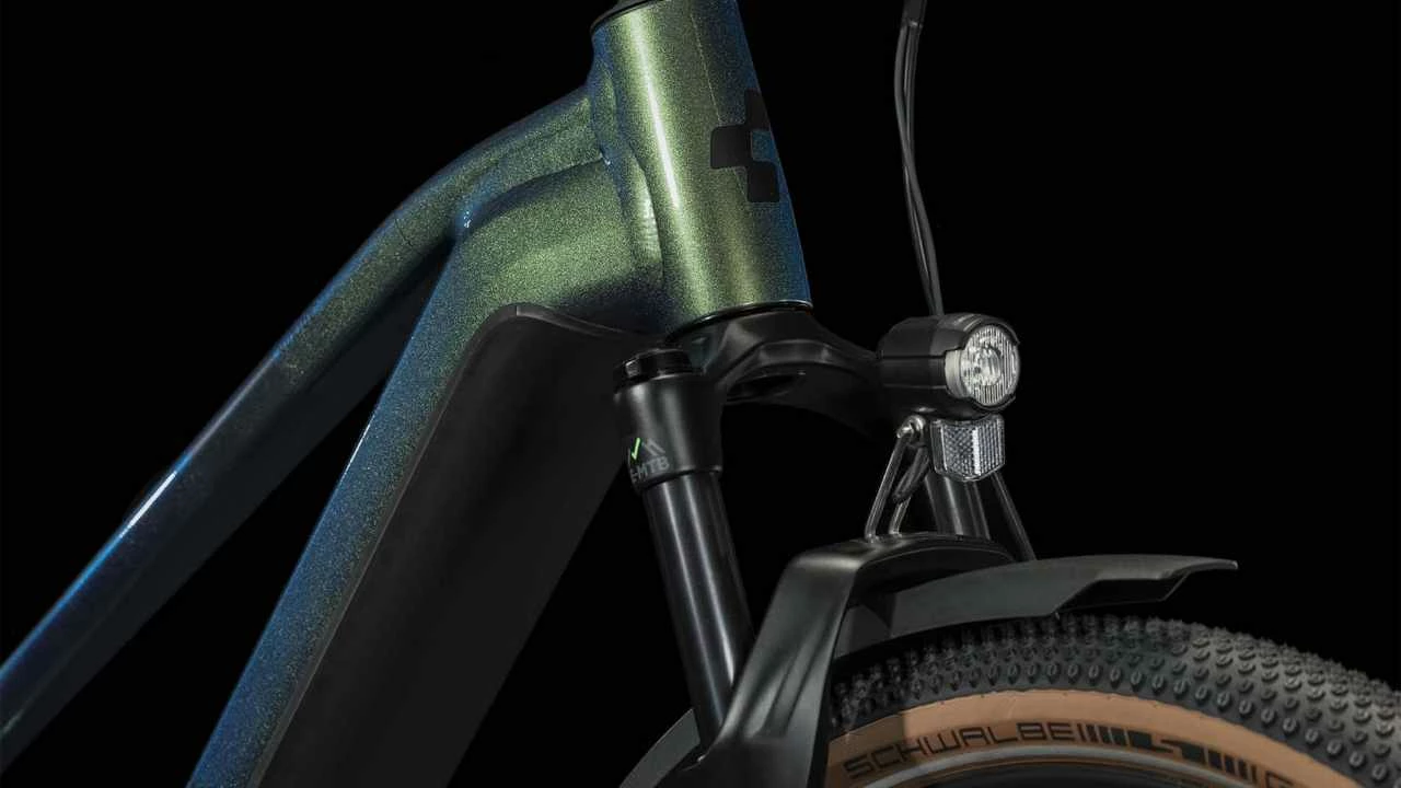 Cube Nuride Hybrid SLX 750 Allroad Verde N Black E-Bike Trekkingrad Damen â Bild 6