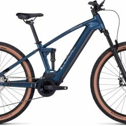 Cube Stereo Hybrid 120 Race 750 Petrolblue N Chrome E-Bike Fully Mountainbike