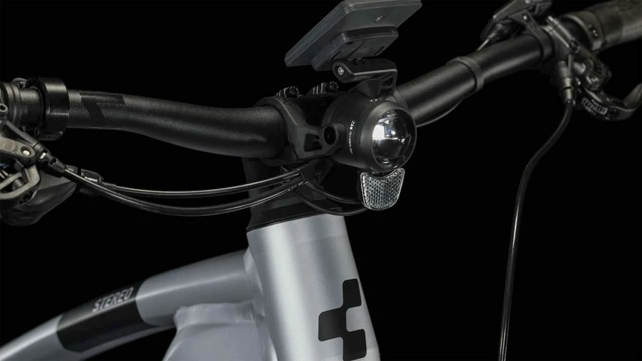 Cube Stereo Hybrid 120 Race Allroad 625 Polarsilver N Black E-Bike Fully Mountainbike â Bild 6