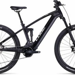 Cube Stereo Hybrid 120 SLX 750 Black N Metal E-Bike Fully Mountainbike
