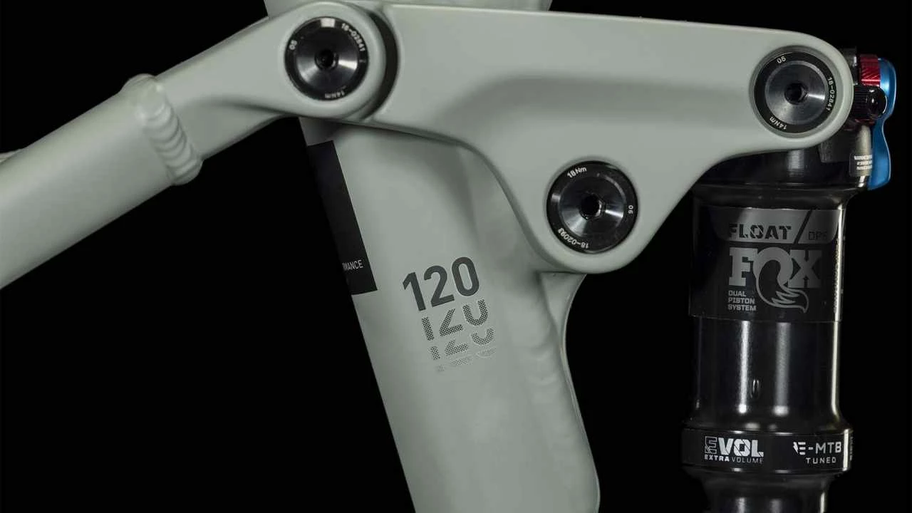 Cube Stereo Hybrid 120 SLX 750 Swampgrey N Black E-Bike Fully Mountainbike â Bild 5