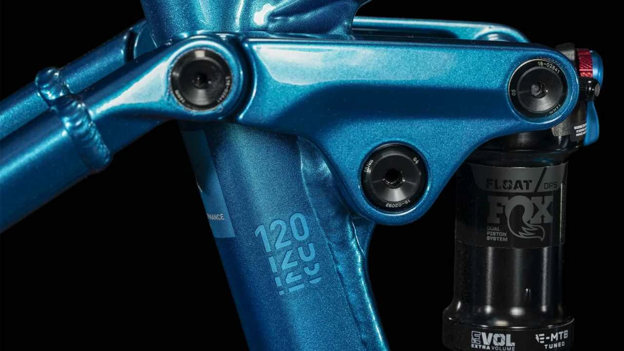 Cube Stereo Hybrid 120 SLX 750 Electricblue N Chrome E-Bike Fully Mountainbike â Bild 4