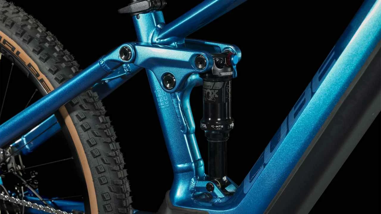 Cube Stereo Hybrid 120 SLX 750 Electricblue N Chrome E-Bike Fully Mountainbike â Bild 5