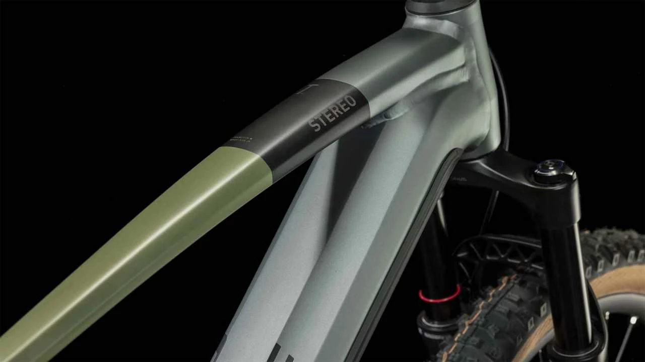 Cube Stereo Hybrid 120 TM 750 Flashgrey N Olive E-Bike Fully Mountainbike â Bild 13