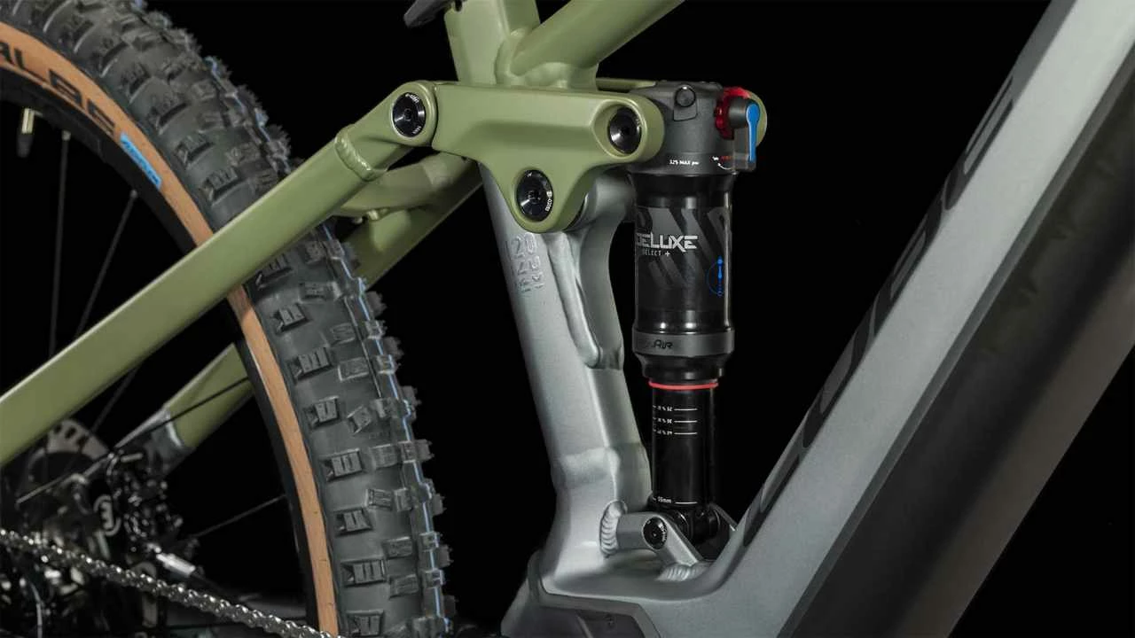Cube Stereo Hybrid 120 TM 750 Flashgrey N Olive E-Bike Fully Mountainbike â Bild 16