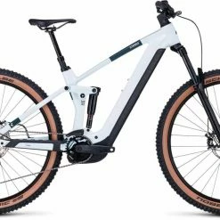 Cube Stereo Hybrid 140 HPC Pro 750 Frostwhite N Grey E-Bike Fully Mountainbike