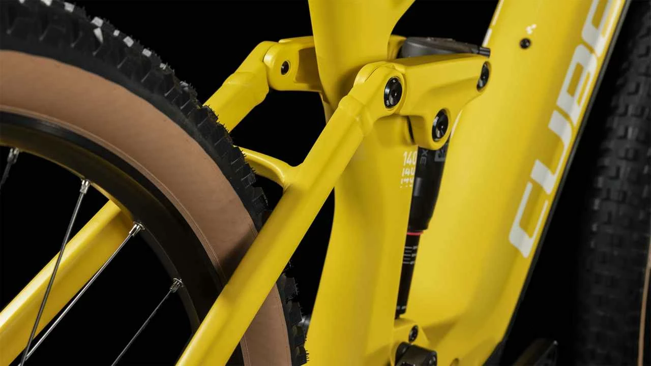 Cube Stereo Hybrid 140 HPC Pro 625 Vivid N Sun E-Bike Fully Mountainbike â Bild 5