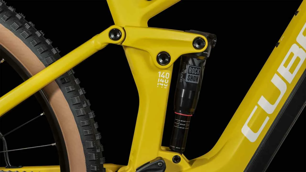 Cube Stereo Hybrid 140 HPC Pro 750 Vivid N Sun E-Bike Fully Mountainbike â Bild 4