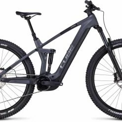Cube Stereo Hybrid 140 HPC Race 750 Grey N Chrome E-Bike Fully Mountainbike