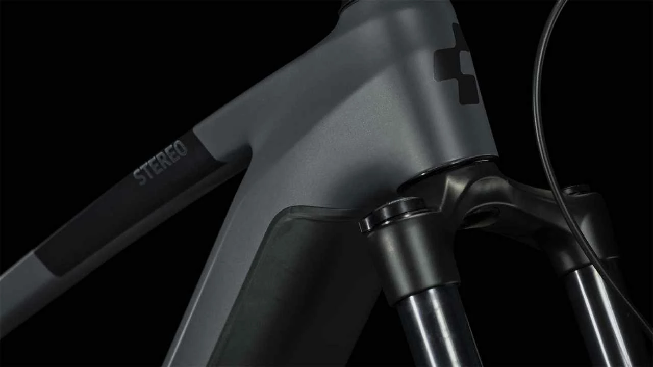 Cube Stereo Hybrid 140 HPC Race 750 Grey N Chrome E-Bike Fully Mountainbike â Bild 5