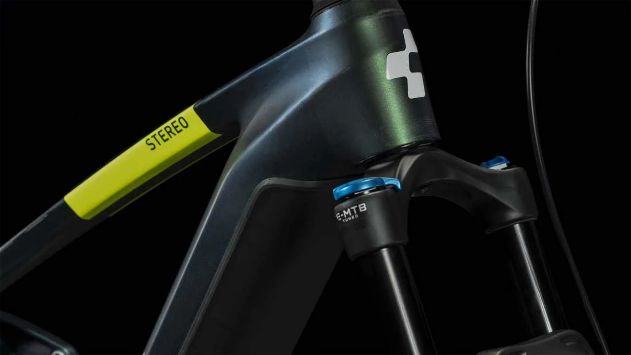 Cube Stereo Hybrid 140 HPC SLX 750 Goblin N Yellow E-Bike Fully Mountainbike â Bild 6
