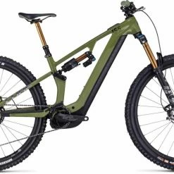 Cube Stereo Hybrid ONE55 C:68X TM 750 29 Olive N Chrome E-Bike Fully Mountainbike