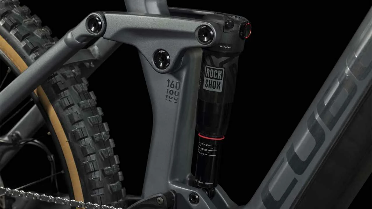 Cube Stereo Hybrid 160 HPC Race 625 27.5 Grey N Metal E-Bike Fully Mountainbike â Bild 4