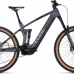 Cube Stereo Hybrid 160 HPC Race 750 27.5 Grey N Metal E-Bike Fully Mountainbike