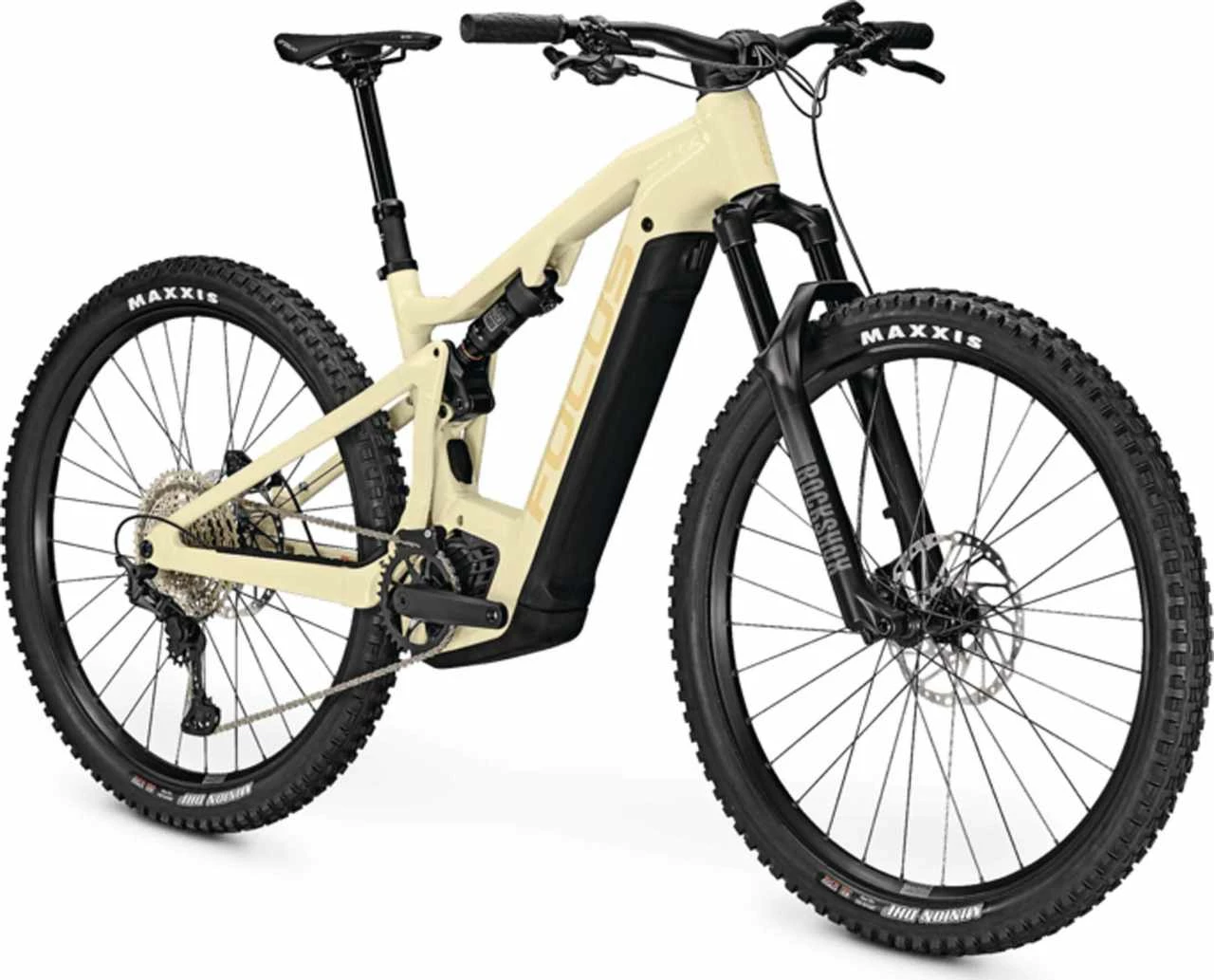 Focus THRON2 6.8 750 Wh Creme White E-Bike, Mountainbike Fully â Bild 3