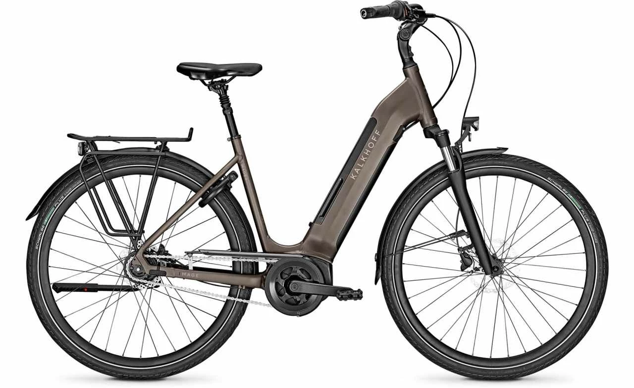 Kalkhoff Image 3.B Move Crystalgrey Matt E-Bike Trekkingrad Tiefeinsteiger