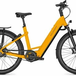 Kalkhoff Image 7.B Excite+ Mustardyellow Matt E-Bike Trekkingrad Tiefeinsteiger