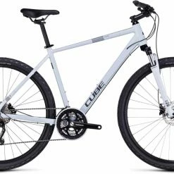 Cube Nature Pro Frostwhite N Grey Crossrad Herren