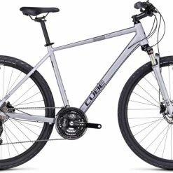Cube Nature EXC Polarsilver N Black Crossrad Herren