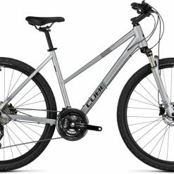 Cube Nature EXC Polarsilver N Black Crossrad Damen