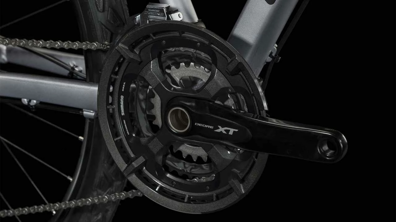 Cube Nature EXC Polarsilver N Black Crossrad Damen â Bild 6