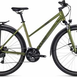Cube Nature Allroad Shinymoss N Black Crossrad Damen