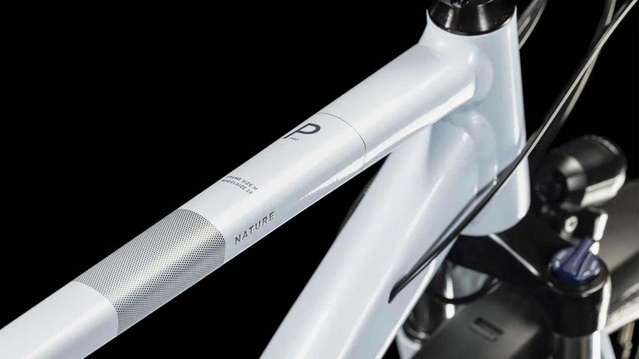 Cube Nature Pro Allroad Frostwhite N Grey Crossrad Herren â Bild 2