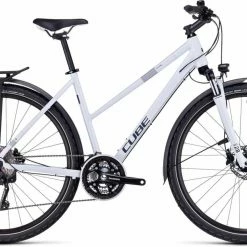 Cube Nature Pro Allroad Frostwhite N Grey Crossrad Damen