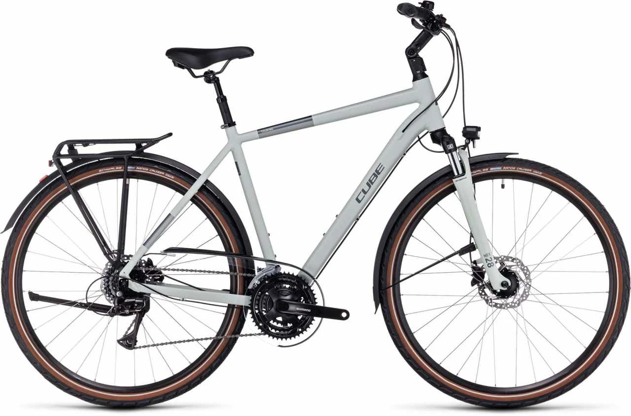 Cube Touring ONE Stonegrey N Flashgrey Trekkingrad Herren