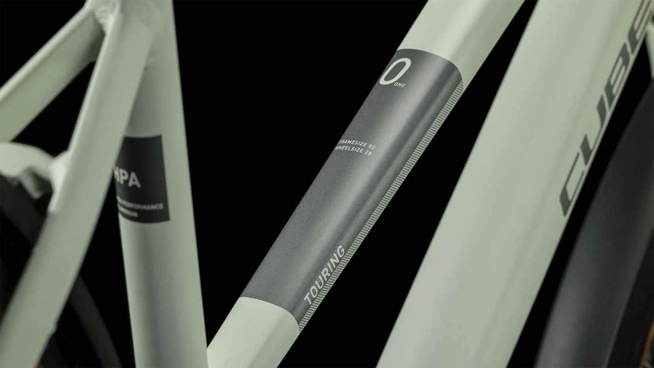 Cube Touring ONE Stonegrey N Flashgrey Trekkingrad Damen â Bild 2