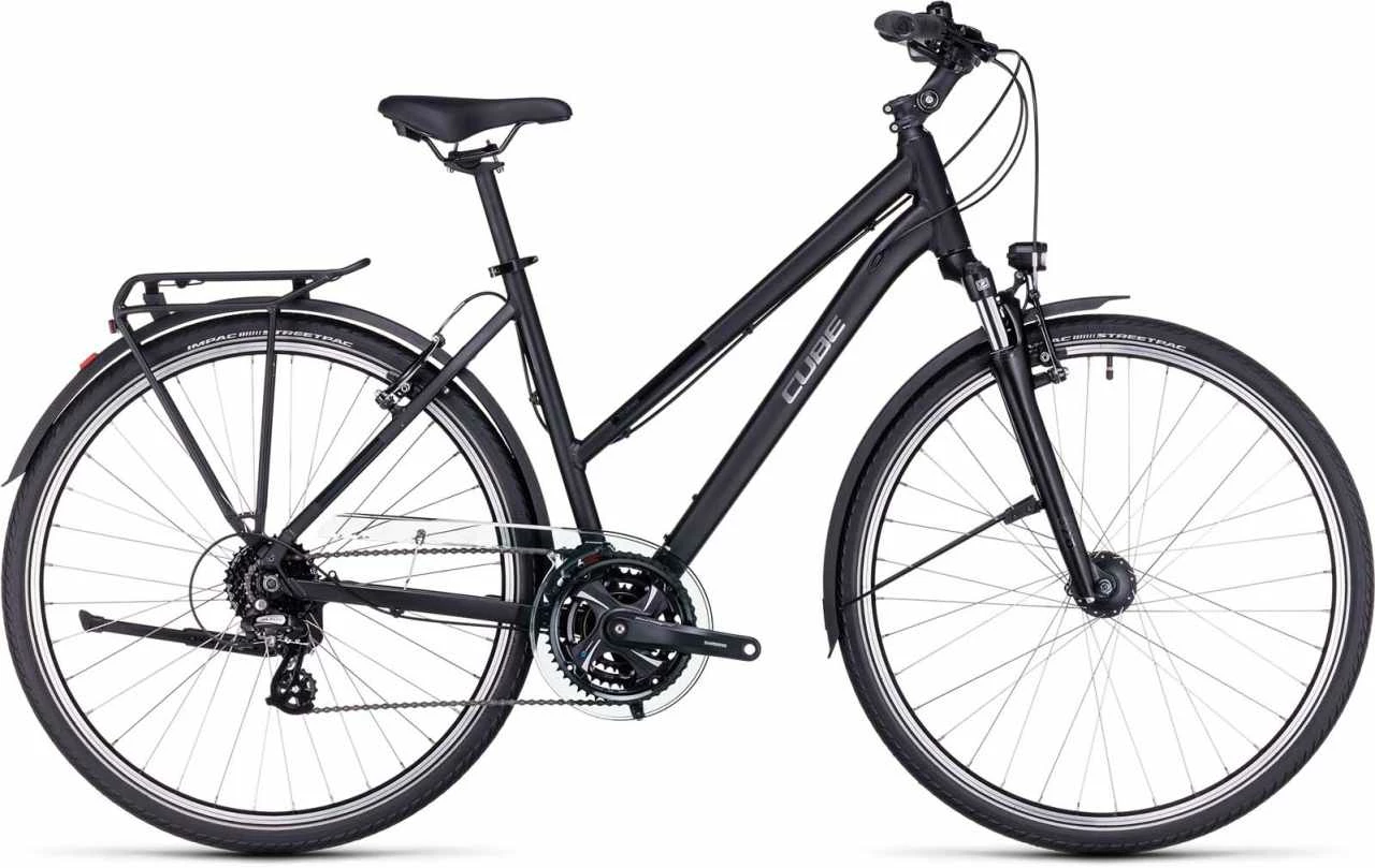 Cube Touring Black N Metal Trekkingrad Damen