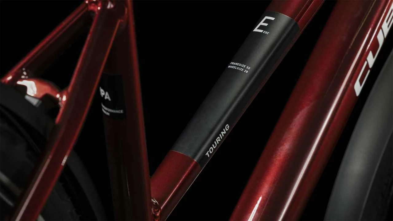 Cube Touring EXC Red N White Trekkingrad Damen â Bild 2