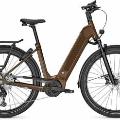 Kalkhoff Endeavour 5.B Advance+ Goldbrown Glossy E-Bike Trekkingrad Tiefeinsteiger