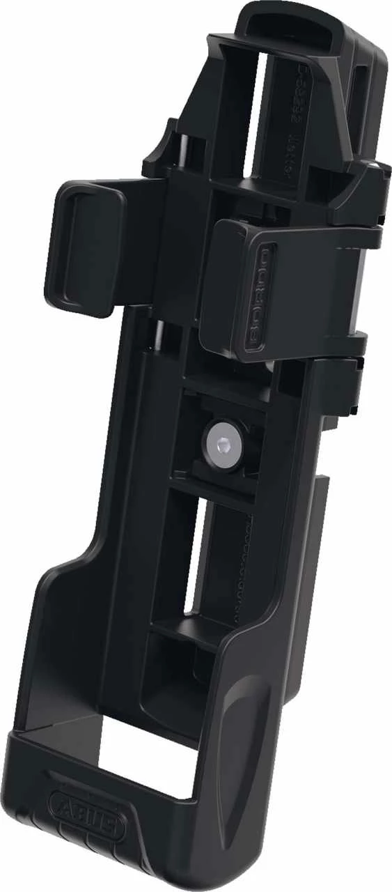 Abus Faltschloss BORDO™ 6000K/90 Schwarz + Halter Saddlefix + Regenkappe – Bild 4