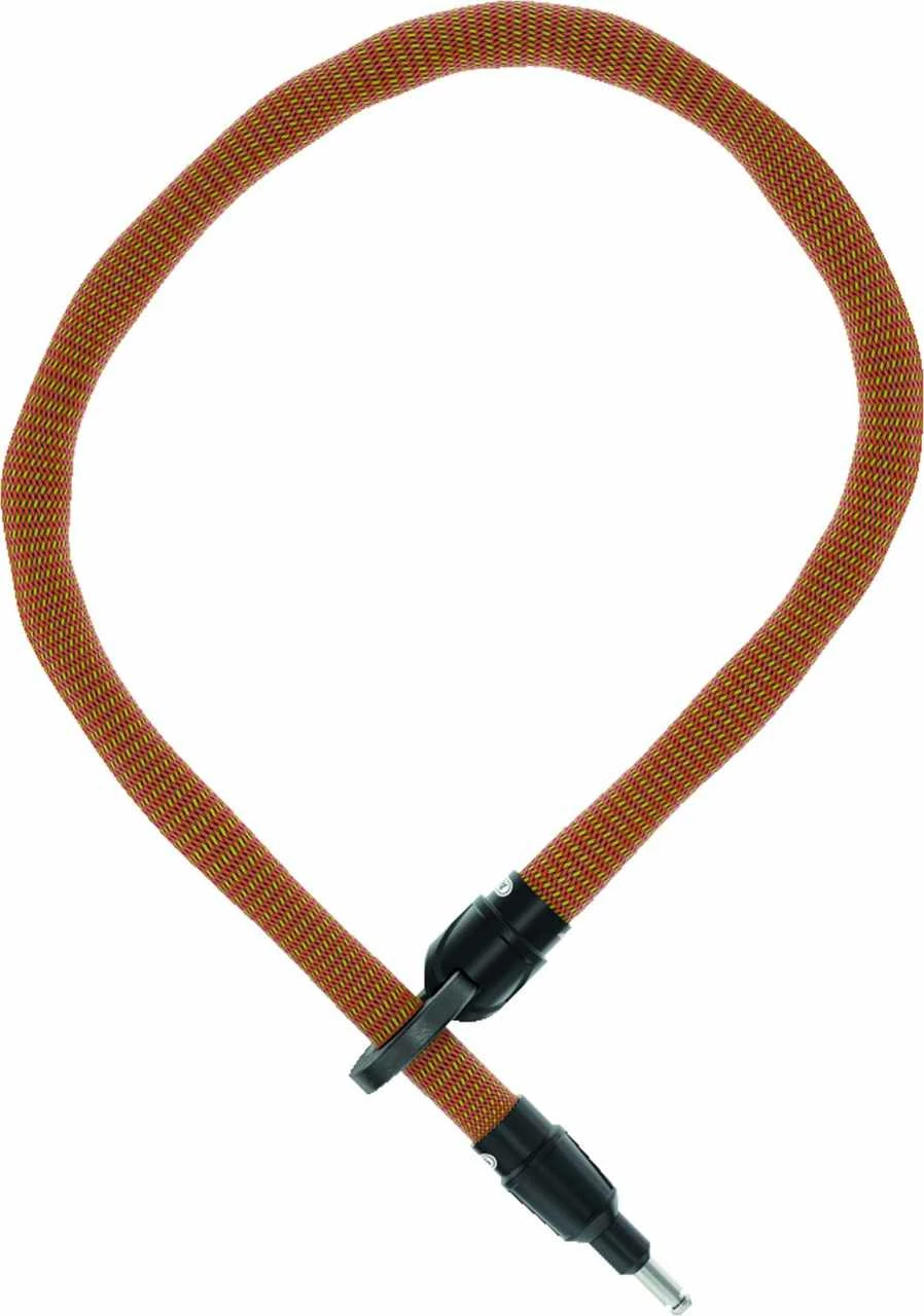 Abus IvyTex Rahmenschlosskette ACH IVY 6KS/100 Sparkling Orange