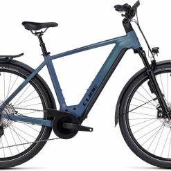 Cube Kathmandu Hybrid ABS 750 Smaragdgrey N Blue E-Bike Trekkingrad Herren
