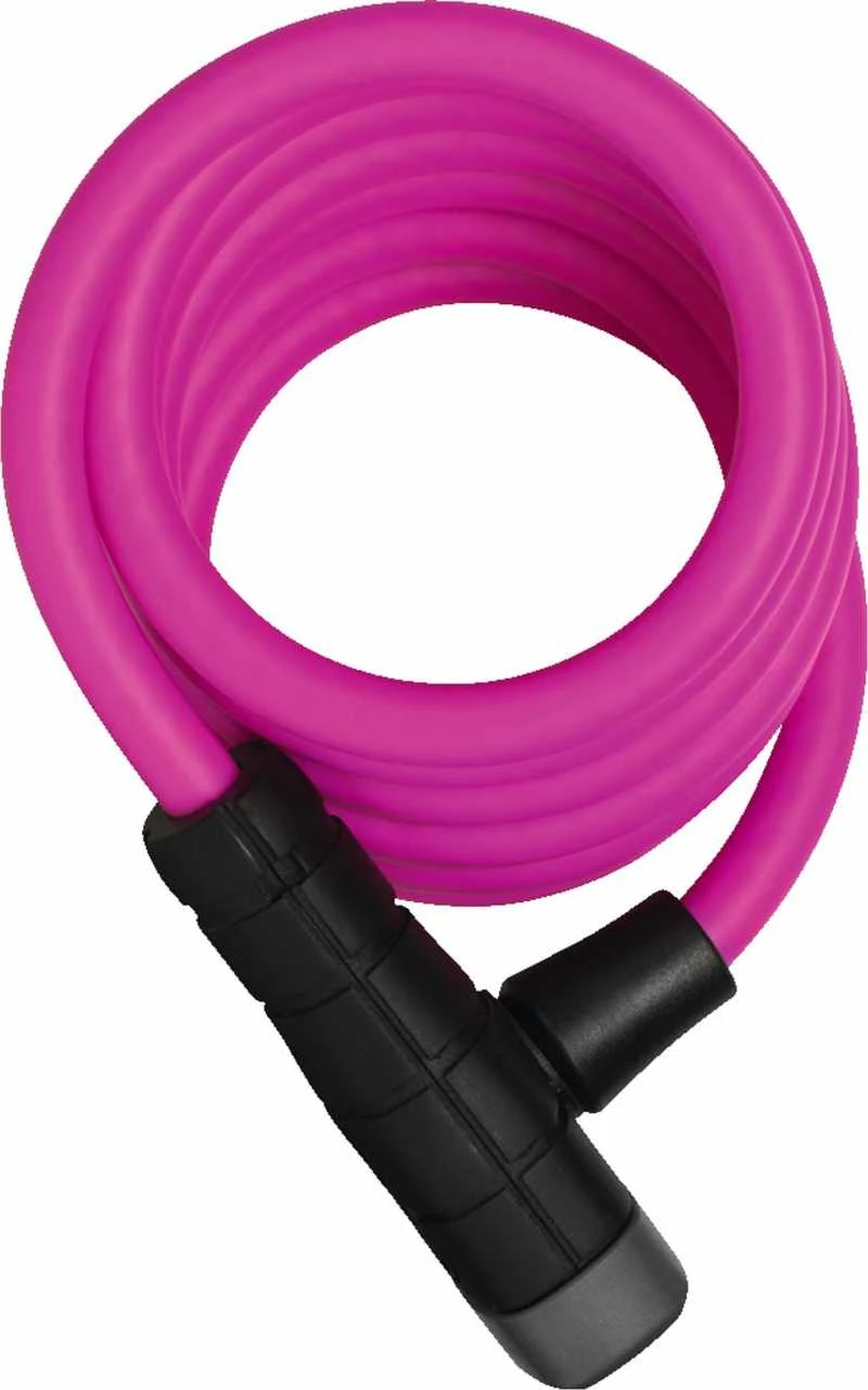 Abus Spiralkabelschloss Primo 5510K/180/10 Pink SCMU
