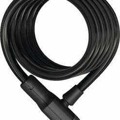 Abus Spiralkabelschloss Booster 6512K/180 Black SR