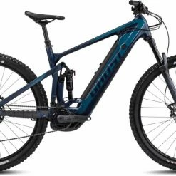 Ghost E-Riot Trail CF Advanced Dark Blue Pearl / Dirty Blue Matt / Glossy E-Bike Fully Mountainbike