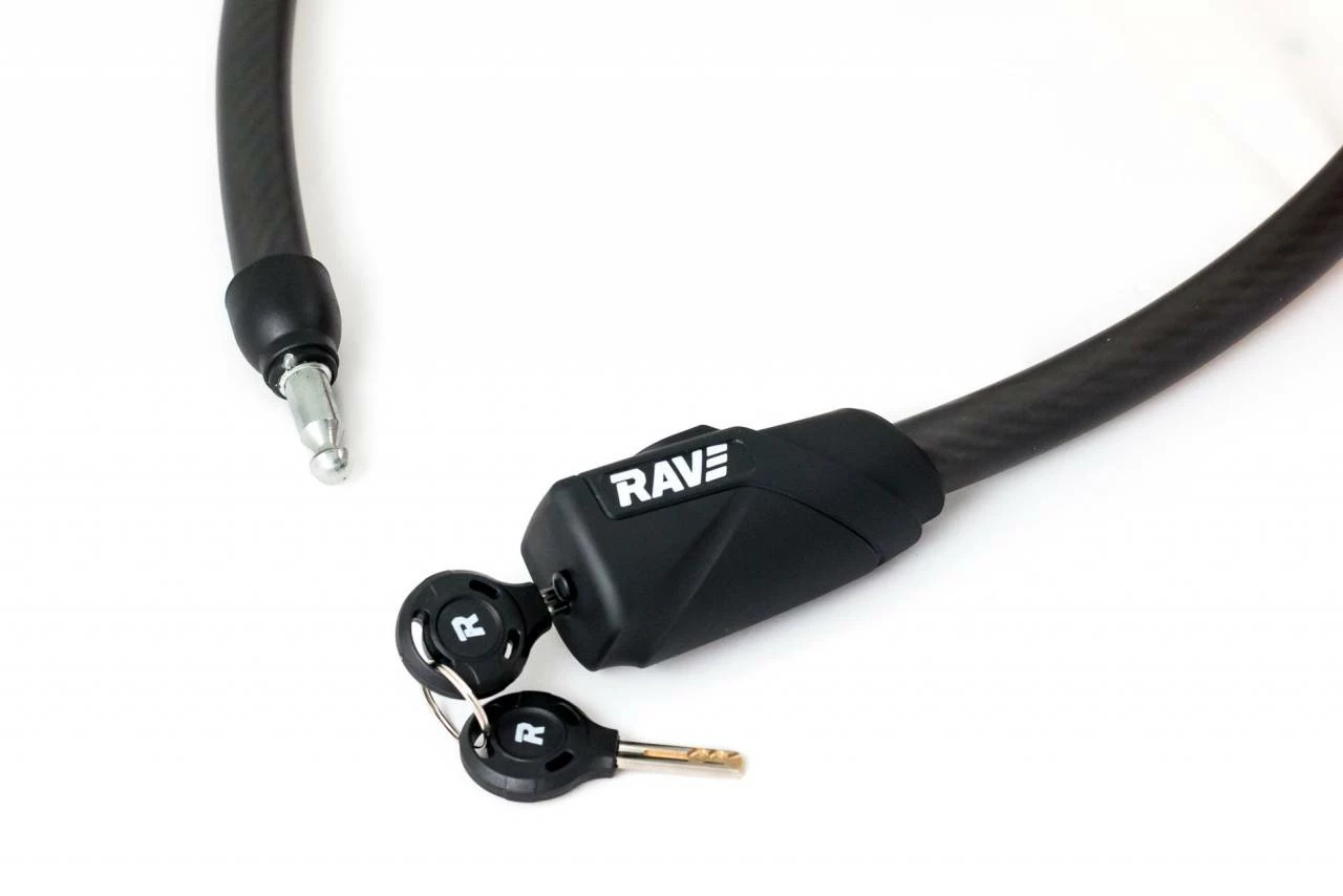 RAVE High Pro 6 - Spiralschloss Mit Schlüssel (18 X 100 Cm) – Bild 6