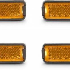 RFR Pedalreflektor Set Orange