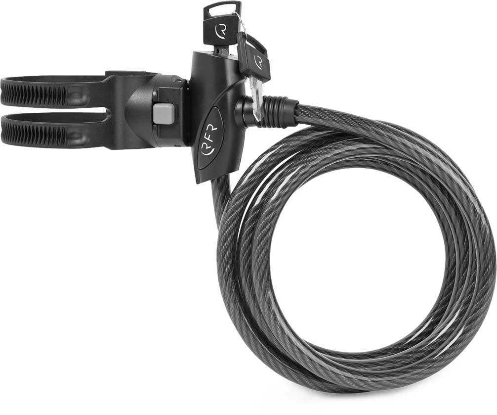 RFR Spiralschloss 10 X 1800 Mm Black N White