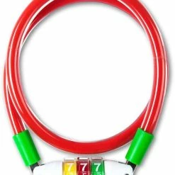 RFR Zahlenkabelschloss Style CMPT Red N Green